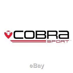 2.5 Cat Back Exhaust Non-Resonated Vauxhall Astra H VXR 05-11 Cobra Sport