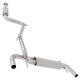 2.75 Stainless Cat Back Exhaust System For Vauxhall Opel Astra J Mk6 Gtc Vxr
