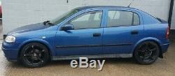 2001 Vauxhall Astra 1.4 LS MOT alloys, exhaust, lowered