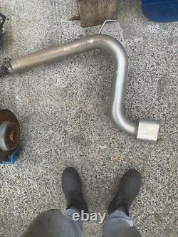 2006-2010 Vauxhall Astra H VXR 2.0 Exhaust Rear Middle To Rear End