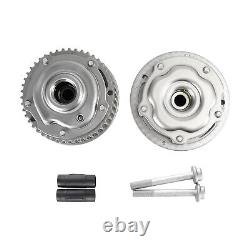 2pc Camshaft Exhaust Adjuster Timing Gear for Vauxhall Astra 1.8 1.6 2004-12 A6