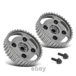 2x Camshaft Adjuster Intake Exhaust for Citroen C3 Peugeot 208 Vauxhall Astra