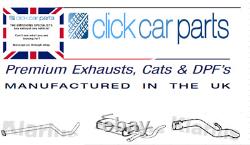 ASTRA ESTATE VI (J) (P10) 1.7 CDTi 2015 EXHAUST SYSTEM Centre + Tail Pipe