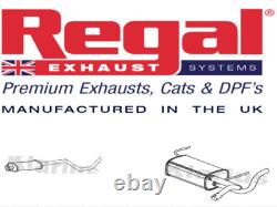 ASTRA VI (J) (P10) 1.4 0915 Exhaust Centre+ Rear Silencer (not inc. Tail pipe)