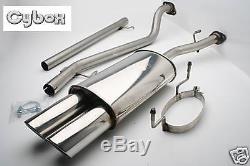 Astra G / Mk4 Coupe Cabriolet Stainless Steel Exhaust