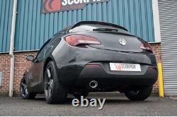 Astra GTC 1.4T 09-15 Scorpion 2.5 Non-Res Catback Exhaust Polished Evo Tip