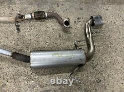 Astra H MK5 3 Dr 1.6 / 1.8 Petrol Cat Back Exhaust System Centre Exit Vxr Look