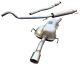 Astra H Mk5 1.8 SRi Hatch Exhaust System (2006-2009) Chrome Oval Exit