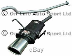 Astra H Mk5 2.0 Turbo (NOT VXR) Sportex Exhaust plus Race Tube System Oval