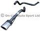 Astra J MK6 1.7CDTi Hatch Silencer Delete Exhaust System Oval Tip (2009-2015)