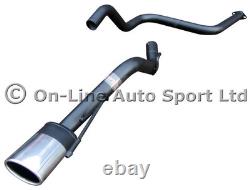 Astra J MK6 1.7CDTi Hatch Silencer Delete Exhaust System Oval Tip (2009-2015)