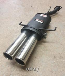 Astra Mk4 Coupe/Convertible 1.6i 1.8i 2.2i SPORTEX Rear Silencer Twin 3 Tips