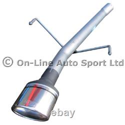 Astra Mk5 1.6 Turbo Hatch Silencer Delete Exhaust Rear Tailpipe ULTER OVAL TIP