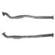 BM Catalysts Centre Exhaust Pipe for Vauxhall Astra 1.9 CDTi 150 2004-2009
