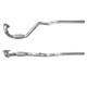 BM Catalysts Front Exhaust Down Pipe for Vauxhall Astra Z18XE 1.8 2004-2010