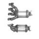 BM Cats Exhaust Manifold Catalytic Converter for Vauxhall Astra 1.6 1998-2001