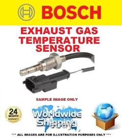 BOSCH EXHAUST GAS TEMPERATURE SENSOR for VAUXHALL ASTRA Mk VI 1.7 CDTi 2009-2015