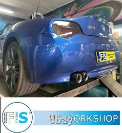 Bmw Z4 Stainless Steel Backbox Delete Custom Exhaust Supply And Fit