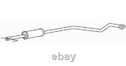 Centre Exhaust Middle Silencer for Vauxhall Astra DTi Y17DT 1.7 (2000-2004)