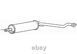 Centre Exhaust Middle Silencer for Vauxhall Astra Dual Fuel 1.6 (2000-2001)