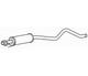 Centre Exhaust Middle Silencer for Vauxhall Astra SPi C14NZ 1.4 (1991-1995)