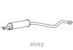 Centre Exhaust Middle Silencer for Vauxhall Astra X14XE/Z14XE 1.4 (2000-2005)