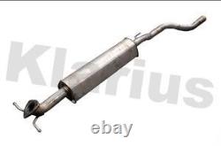 Centre Pipe & Silencer for Vauxhall Astra 1.4 Turbo B14XFL 2015-Present Klarius