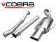 Cobra 2.5 Non-Res Cat Back Exhaust for Vauxhall Astra G Turbo Coupe (98-04)