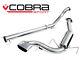 Cobra 2.5 Non-Res Cat Back Exhaust for Vauxhall Astra H VXR (05-11)