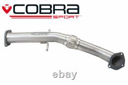 Cobra 3 Exhaust Front Pipe Secondary Decat for Vauxhall Astra J VXR (12-19)