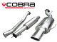 Cobra 3 Resonated Cat Back Exhaust for Vauxhall Astra G GSI (98-04)