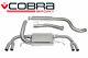 Cobra 3 Resonated Cat Back Exhaust for Vauxhall Astra J VXR (12-19)