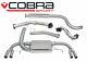 Cobra 3 Resonated Turbo Back Exhaust Sports Cat for Vauxhall Astra J VXR 12-19