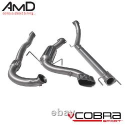 Cobra Astra H VXR Full Exhaust System Downpipe Decat Non Resonated VZ07D 3.00