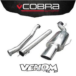 Cobra Exhaust 2.5 Cat Back System Non-Resonated Vauxhall Astra H 1.9 CDTI VX78