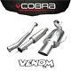 Cobra Exhaust 2.5 Cat Back System Resonated Vauxhall Astra H 1.8 (04-10) VX76