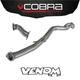 Cobra Exhaust 2.5 Pre-Cat & 2nd De-Cat Pipe Vauxhall Astra J 1.6 GTC (09) VX30