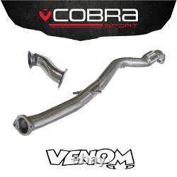 Cobra Exhaust 2.5 Pre-Cat & 2nd De-Cat Pipe Vauxhall Astra J 1.6 GTC (09) VX30