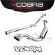 Cobra Exhaust 3 CatBack System (Non-Res) Vauxhall Astra H VXR (05-11) VZ08h
