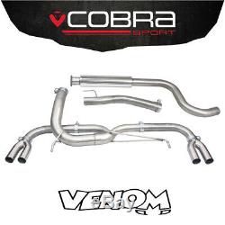 Cobra Exhaust 3 CatBack System (Venom-Very Loud) Vauxhall Astra J VXR (12)VX28