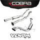 Cobra Exhaust 3 TurboBack System & DeCat + Resonator Vauxhall Astra H VXR VZ07c