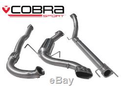 Cobra Sport 3 Non-Res Turbo Back Exhaust with Decat Vauxhall Astra H VXR