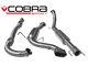 Cobra Sport 3 Res Turbo Back Exhaust withSports Cat Vauxhall Astra H VXR