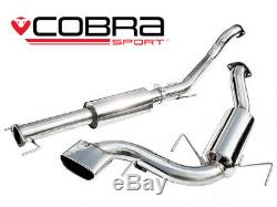 Cobra Sport 3 Resonated Cat Back Exhaust For Vauxhall Astra H VXR (05-11)