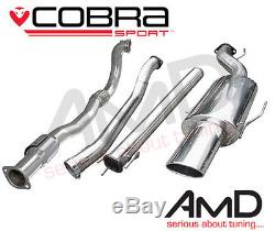 Cobra Sport Astra G GSi Turbo 3.0 Non Res Turbo Back Exhaust Sport Cat
