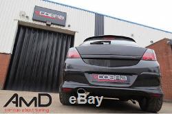 Cobra Sport Astra H 1.4 1.6 1.8 Cat Back Exhaust Non Res Stainless Steel