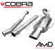 Cobra Sport Astra H 1.9 CDTi Cat Back Exhaust Non Resonated Stainless Steel