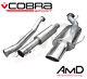 Cobra Sport Astra H 1.9 CDTi Cat Back Exhaust Resonated Stainless Steel