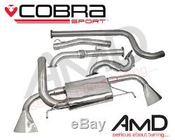 Cobra Sport Astra J GTC VXR 3 Turbo Back Exhaust Sport Cat Non Res Stainless