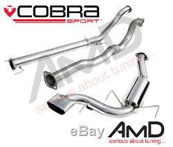Cobra Sport Astra VXR H 3.0 Turbo Back Exhaust With Decat Non Resonated
